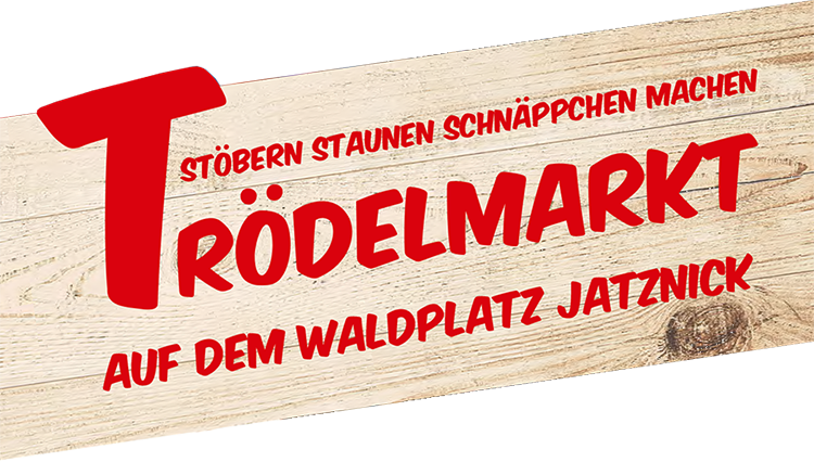 Trödelmarkt auf dem Waldplatz Jatznick